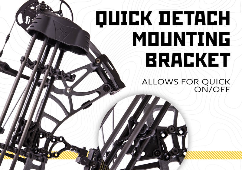 Trophy Ridge 5-Spot Archery Arrow Quiver, Black - Image 3